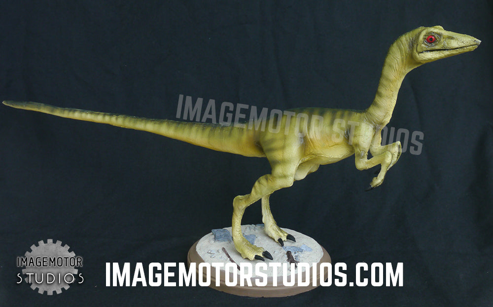 compsognathus (compy) life size dinosaur prop replica