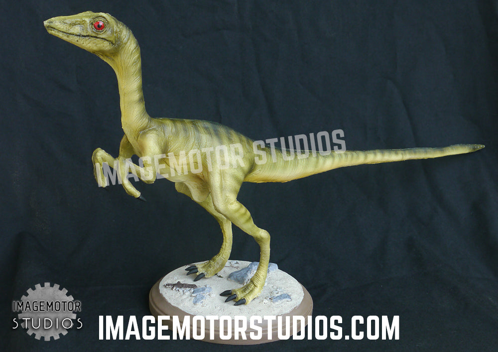 compsognathus (compy) life size dinosaur prop replica