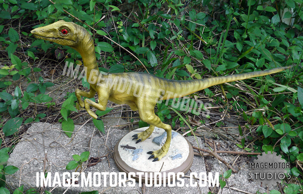 compsognathus (compy) life size dinosaur prop replica