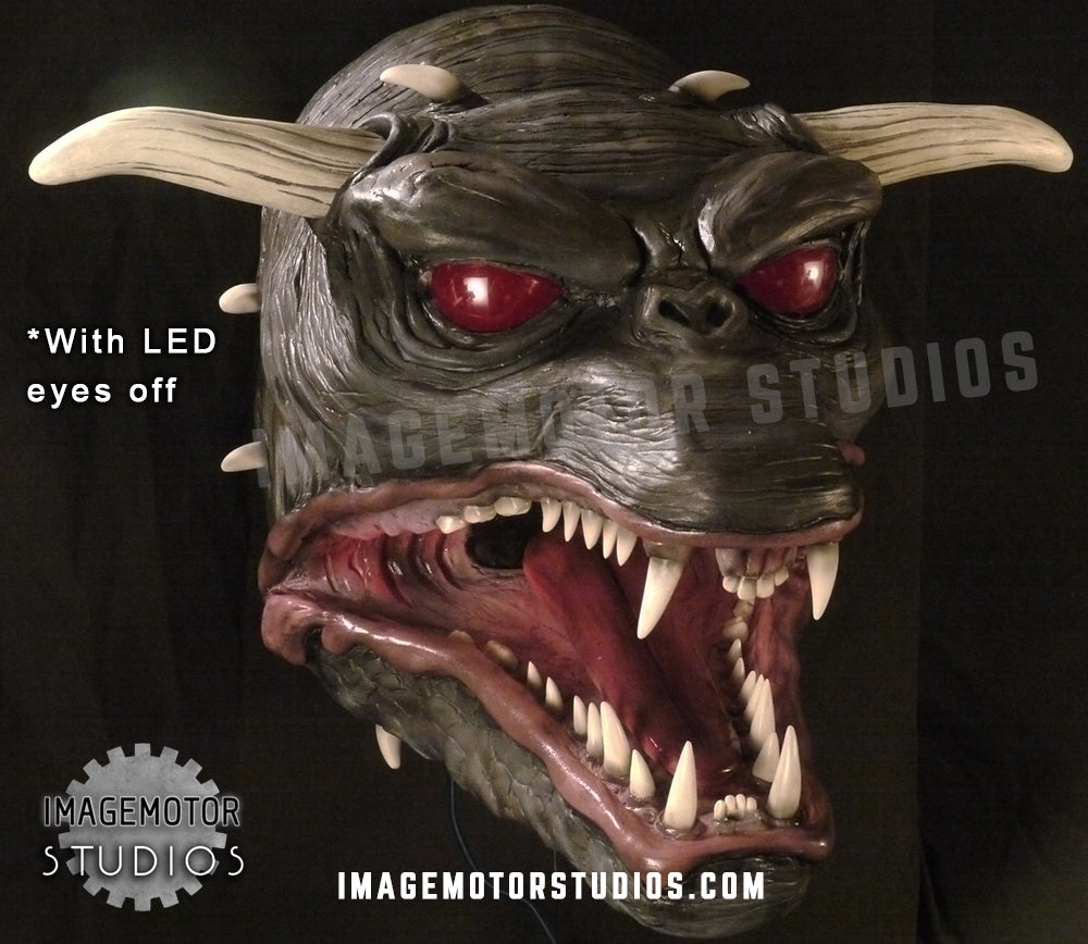 Ghostbusters Life size Terror Dog - Gatekeeper Zuul version with light up eyes