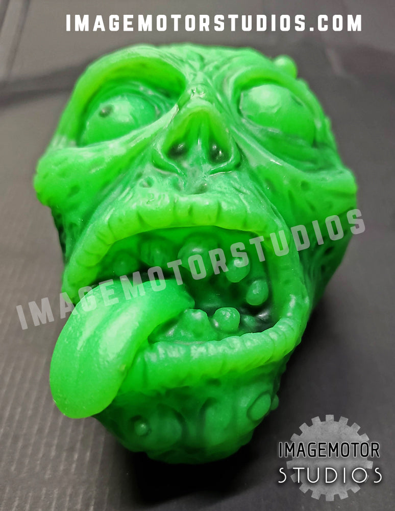 Silicone Zombie head stress toy