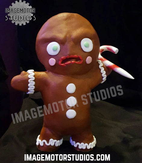 Killer Gingerbread Man figurine